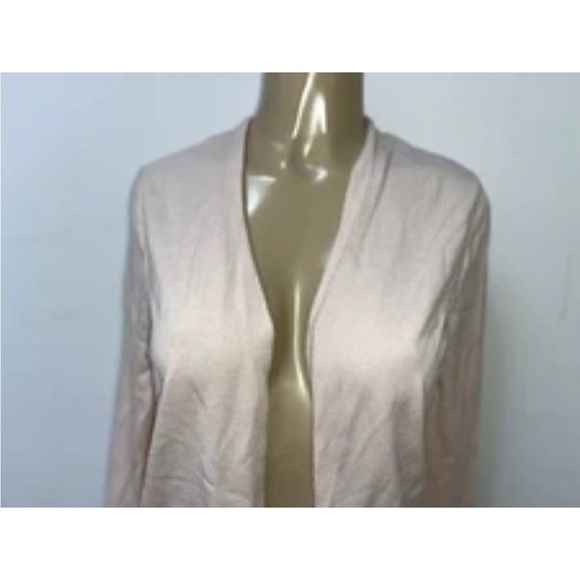 Pink Open Front Lightweight Ann Taylor Loft Size S - Picture 2 of 5